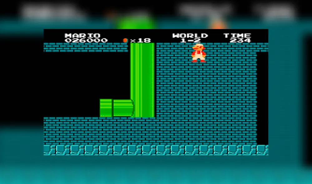 Desliza para ver el truco de Super Mario Bros. Foto: Captura. Desliza para ver el truco de Super Mario Bros. Foto: Captura.