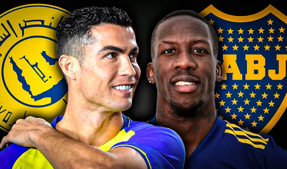 Cristiano Ronaldo y Luis Advíncula podría ser rivales en un amistoso entre Al-Nassr y Boca Juniors. Foto: composición de Gerson Cardoso/La República