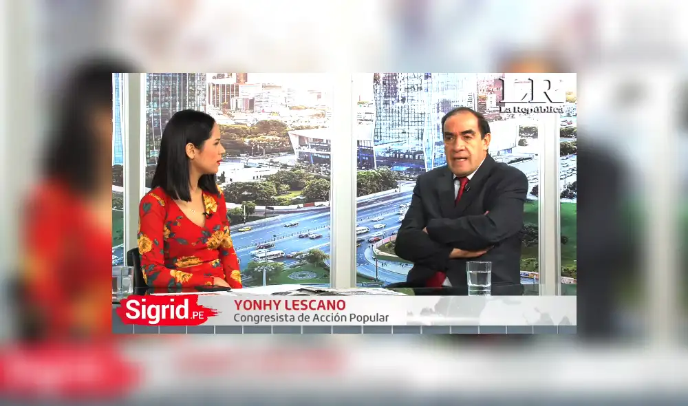 Sigrid.pe: Entrevista a Yonhy Lescano, congresista de Acción Popular