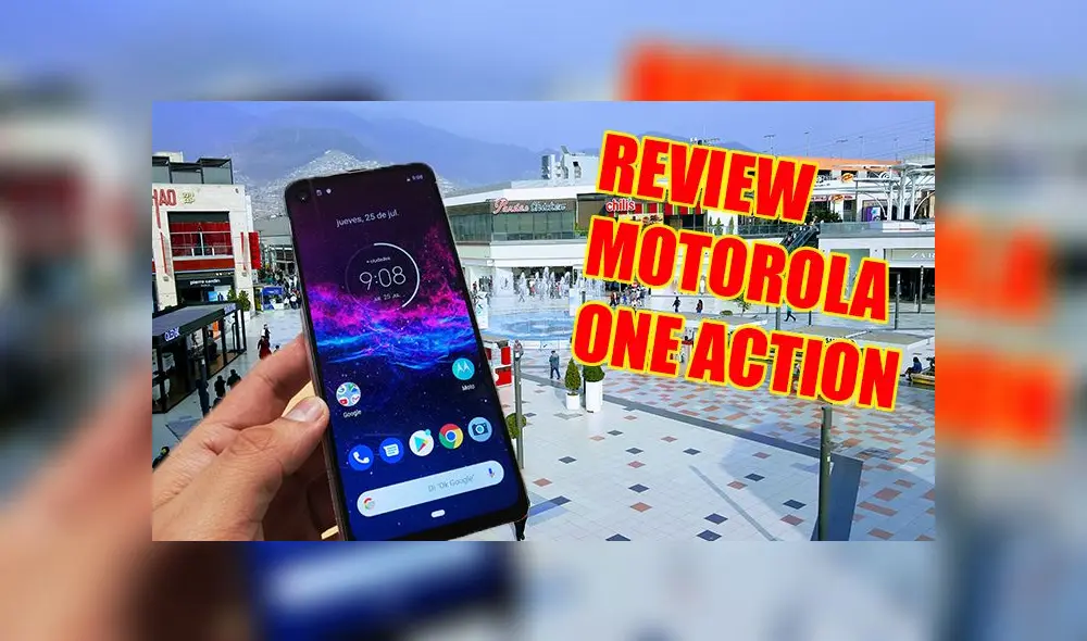Desliza las imágenes para ver más detalles el Motorola One Action. Foto: Daniel Robles Desliza las imágenes para ver más detalles el Motorola One Action. Foto: Daniel Robles