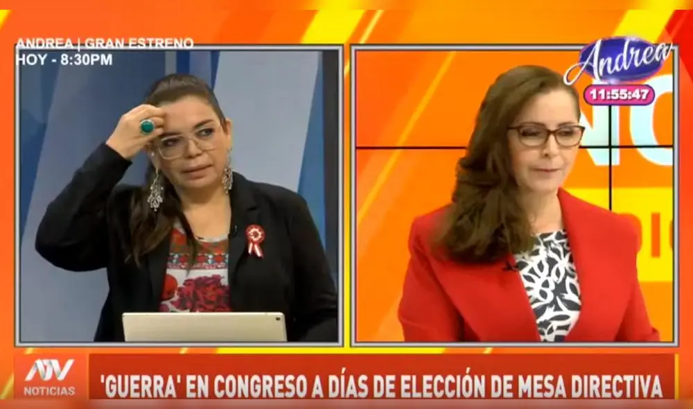 Rosa Bartra es víctima de “troleo” de Milagros Leiva en debate Rosa Bartra es víctima de “troleo” de Milagros Leiva en debate