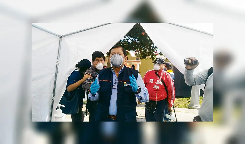 Preocupado. Cuevas busca solución sobre cremación. Preocupado. Cuevas busca solución sobre cremación.