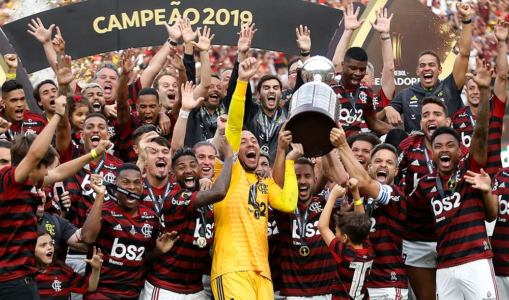 Flamengo es campeón del Brasileirao un día después de consagrarse en la Copa Libertadores 2019. Foto: AFP
