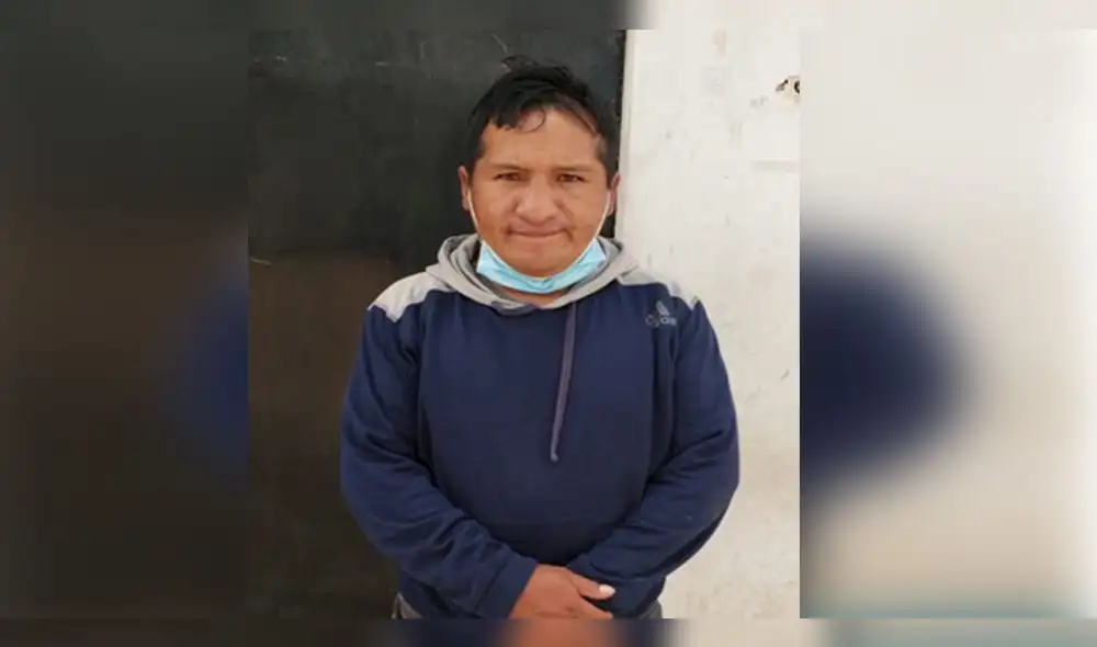Rubén Félix Huancollo Arratia (44), implicado en el asalto y robo a mano armada, ocurrido en Juliaca en marzo. Foto: PNP