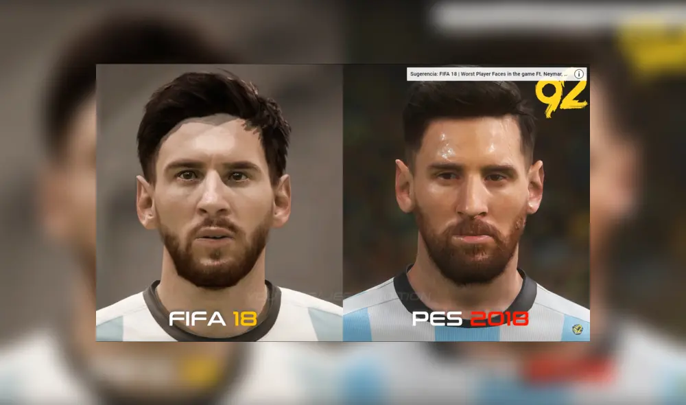 Fifa o Pes: ¿Quién tiene los futbolistas más parecidos a la vida real? Fifa o Pes: ¿Quién tiene los futbolistas más parecidos a la vida real?