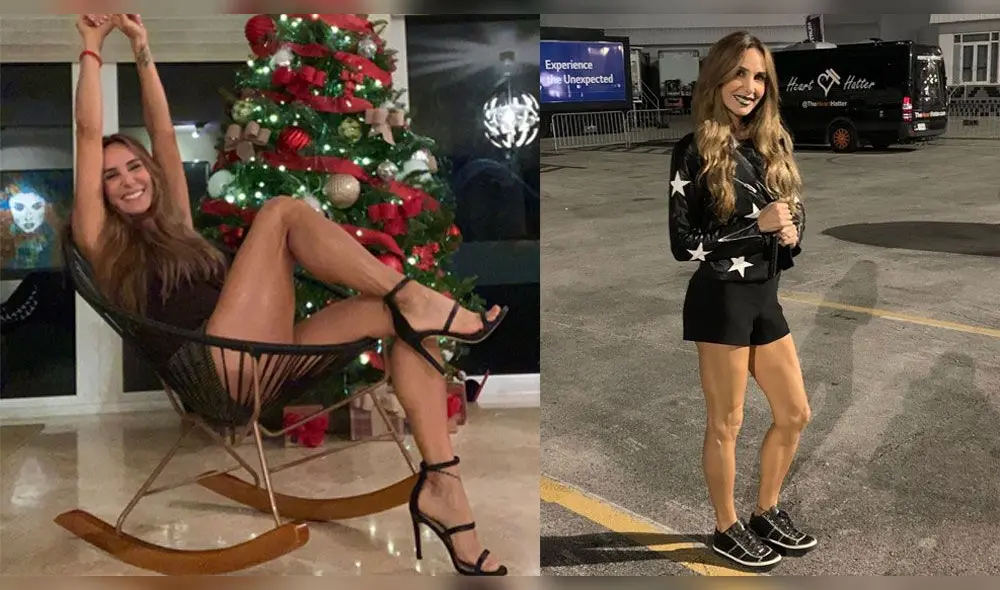 Natalia Streignard luce atlética figura a sus 50 años. Foto: Instagram