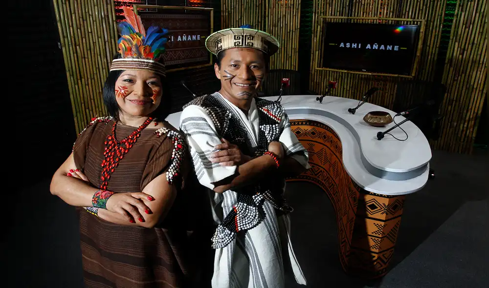 El primer programa de TV en lengua asháninka