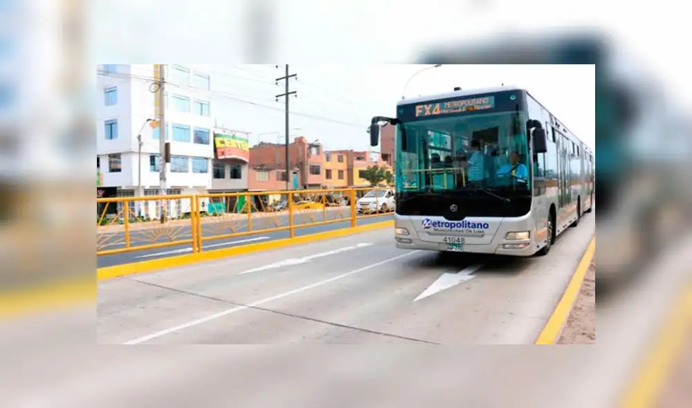Metropolitano lanzará su nuevo servicio Expreso 9 desde este lunes
