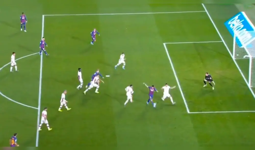 Barcelona vs. Mallorca: Luis Suárez anota golazo de taco.