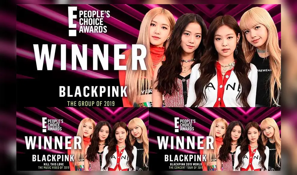 BLACKPINK derrotó a BTS en todas las categorías en las que competían.