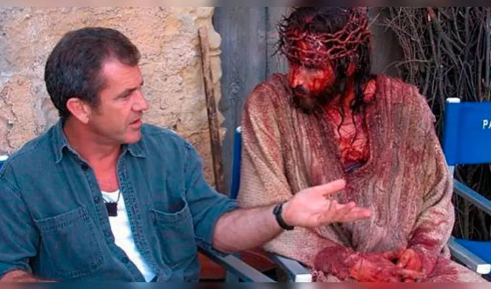 Jim Caviezel y el director de la película La pasión de Cristo. Foto: Instagram Jim Caviezel y el director de la película La pasión de Cristo. Foto: Instagram