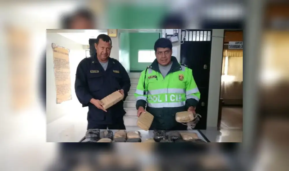  Incautan 12 kilos de droga en Chiclayo 