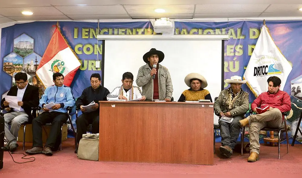 CONFERENCIA. Campesinos exigen atención del Ejecutivo.