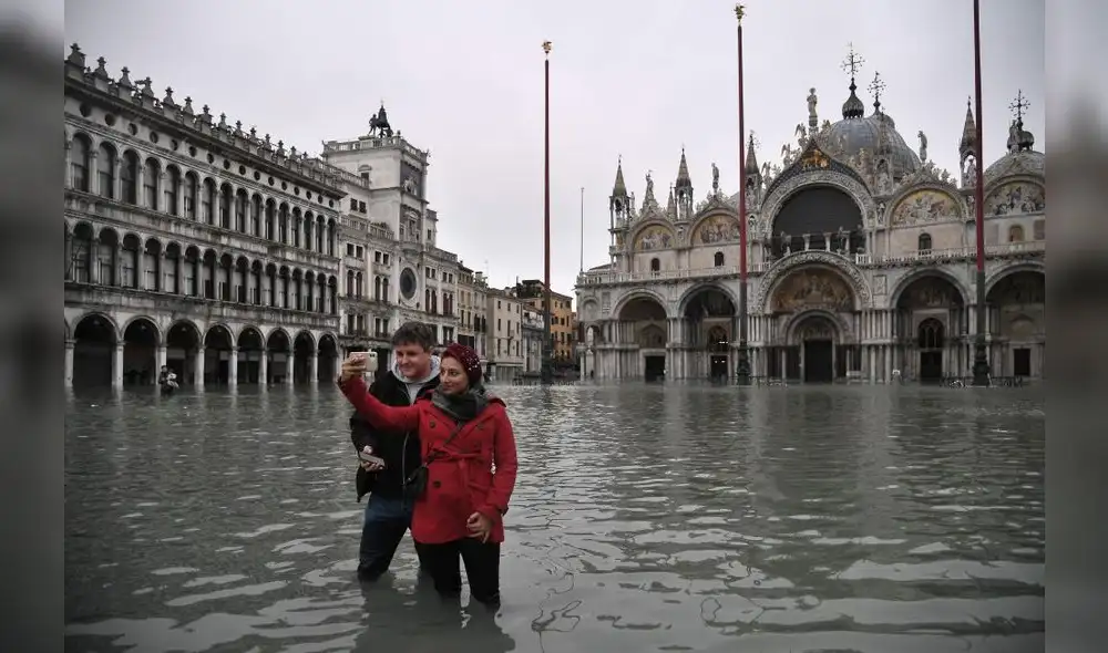Venecia atraviesa su peor inundación en 53 años [FOTOS]