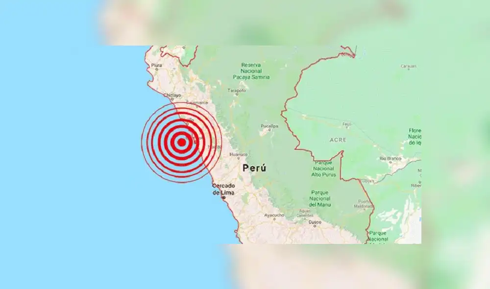 Áncash: sismo de magnitud 3.8 se registró en Chimbote
