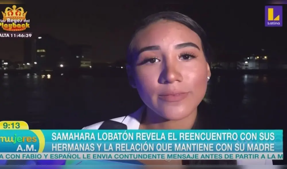 Samahara Lobatón niega mala relación con Melissa Klug