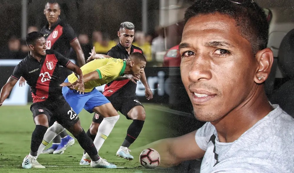 Perú choca ante Brasil por la jornada 2 de las Eliminatorias a Qatar 2022. Foto: Composición Gerson Cardoso/La República/FPF