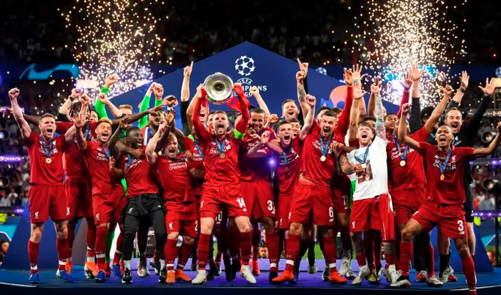 Liverpool es el vigente campeón de la Champions League. Liverpool es el vigente campeón de la Champions League.