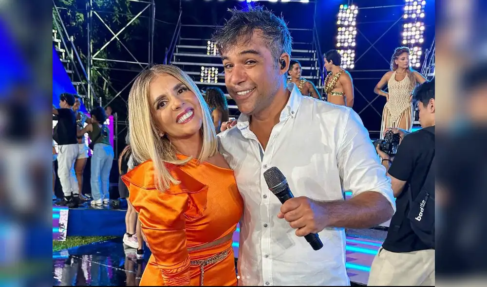 Johanna San Miguel y Renzo Shuller