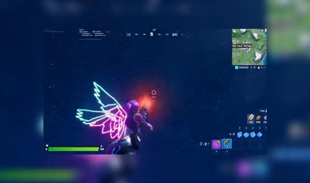 Desliza para ver cómo se usa la pistola de bengalas en Fortnite. Foto: Epic Games.