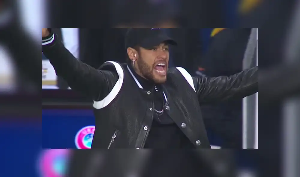 Neymar furioso contra los árbitros y el VAR tras eliminación del PSG en la Champions [FOTO]
