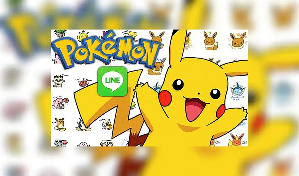 Pokémon: Aplicación LINE lanzó nuevos stickers animados de personajes 