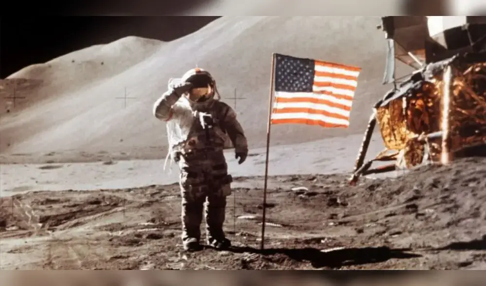 El 20 de julio de 1969, el Apolo 11 se posó sobre la superficie de la Luna y puso al hombre por primera vez sobre el satélite terrestre. (Foto: NASA)