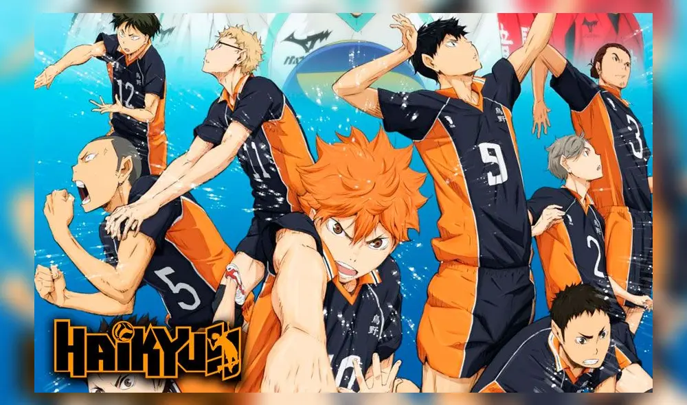 Haikyuu cuarta temporada. Créditos: Composición Haikyuu cuarta temporada. Créditos: Composición