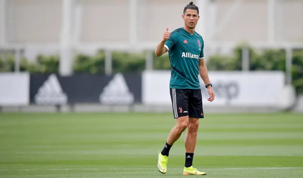 Cristiano Ronaldo regresó a los entrenamientos más fuerte que en marzo. Foto: Juventus Cristiano Ronaldo regresó a los entrenamientos más fuerte que en marzo. Foto: Juventus