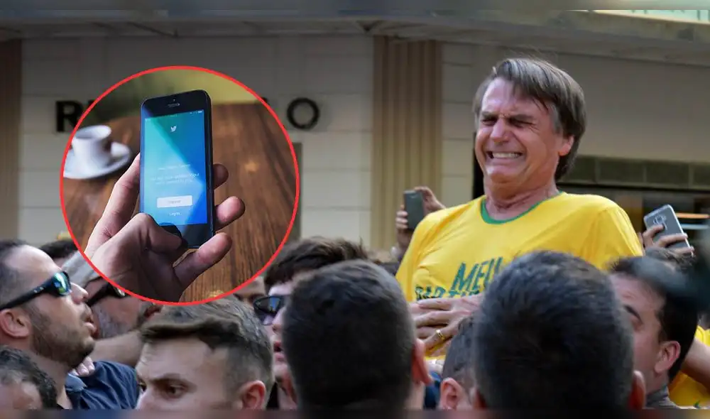 Twitter: celebraron ataque a Jair Bolsonaro y serían demandados en Brasil