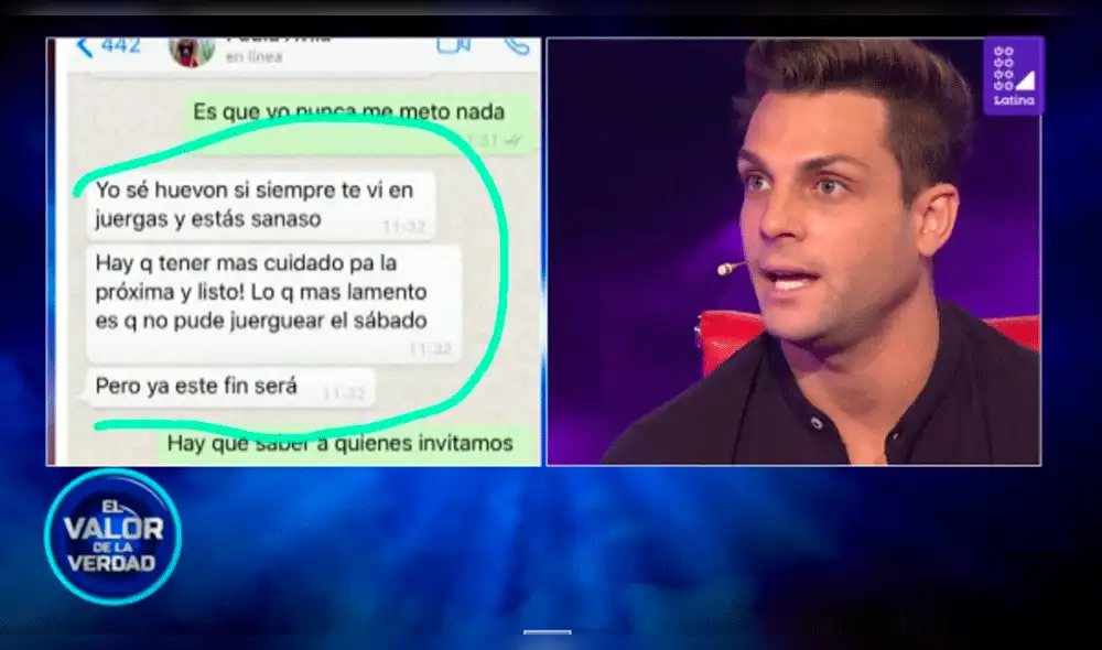 Nicola Porcella en 'EVDLV': guerrero negó que "pepear" chicas sea su 'modus operandi' [VIDEO]