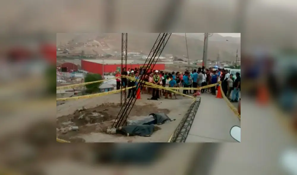 Mi Perú: Dos trabajadores fallecen tras recibir descarga eléctrica | VIDEO Mi Perú: Dos trabajadores fallecen tras recibir descarga eléctrica | VIDEO
