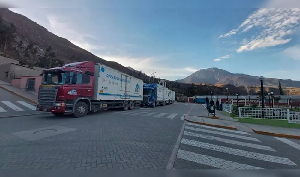 Instalan módulos de vivienda para damnificados por volcán Ubinas Instalan módulos de vivienda para damnificados por volcán Ubinas
