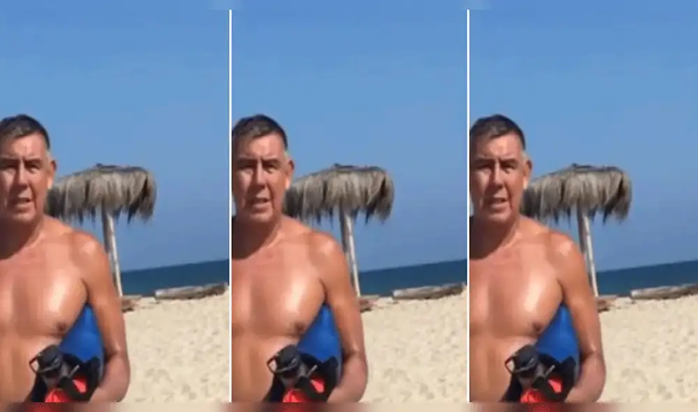 El hombre aprovechó su condición para sacar un pase vehicular. El hombre aprovechó su condición para sacar un pase vehicular.