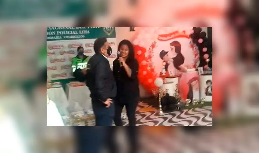 Policías en comisaría de Chorrillos Policías en comisaría de Chorrillos