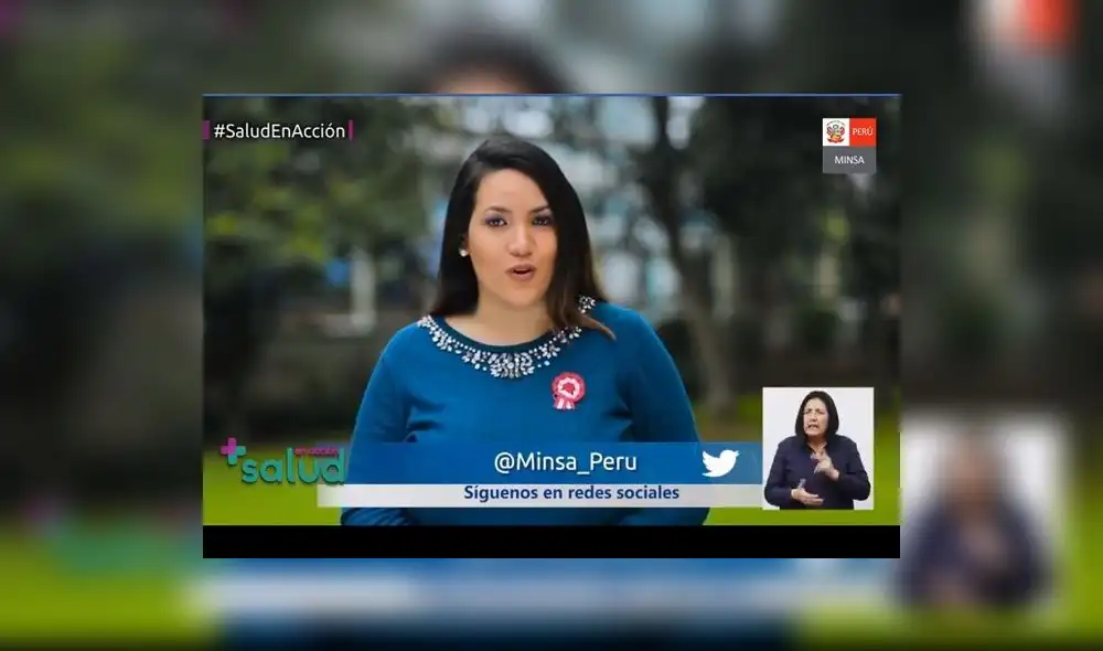 Ministerio de Salud incorpora lengua de señas en su plataforma informativa 