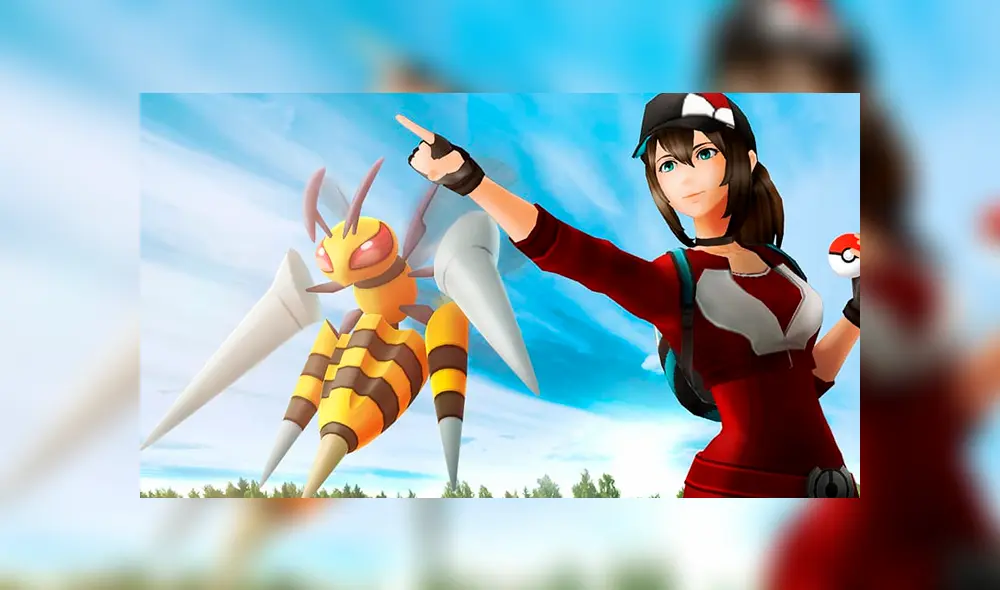 Mega-Beedrill se convierte en la criatura más poderosa de Pokémon GO gracias al evento para desbloquear a Mega Houndoom. Foto: Niantic.