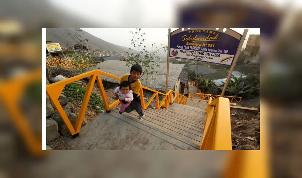 Independencia: Municipalidad de Lima inaugura 17 nuevas escaleras [FOTOS]