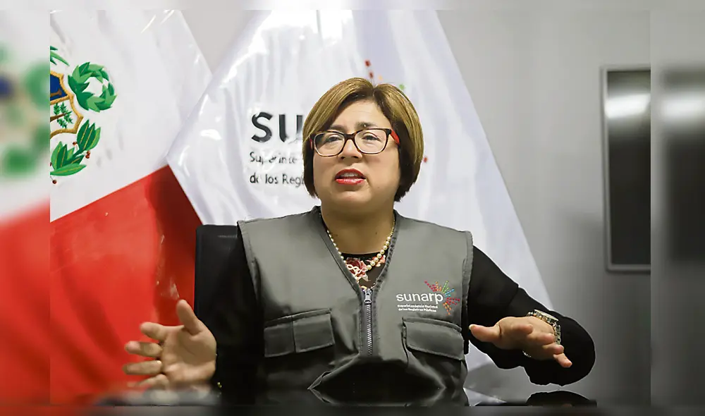 Enfática. Collao dice que Sunarp no aprueba licencias. Enfática. Collao dice que Sunarp no aprueba licencias.