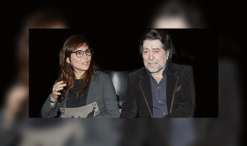 Joaquín Sabina y Jimena Coronado. Foto: Revista Caras.