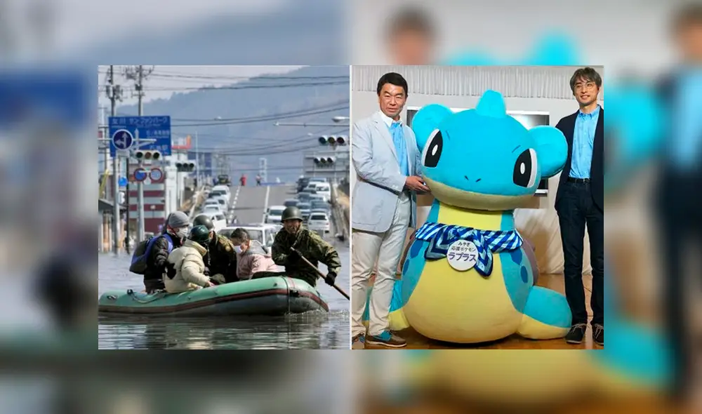Lapras es nombrado embajador oficial de turismo en en zona japonesa afectada por el sismo y tsunami del año 2011.