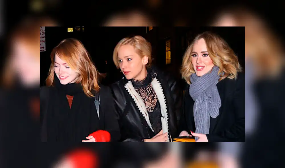 Así sorprendieron Jennifer Lawrence y Adele a sus fans en un bar gay de Nueva York [VIDEO]