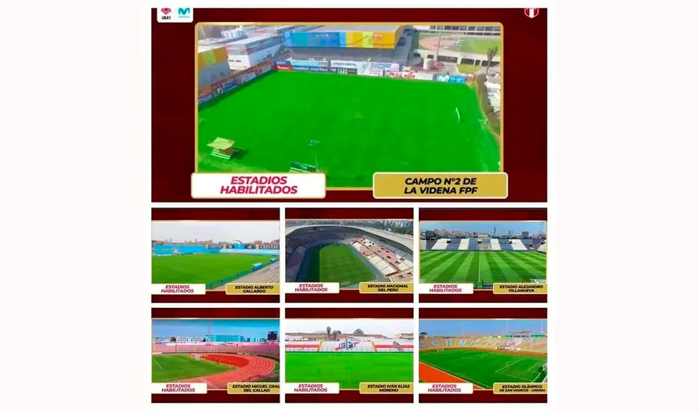 Universitario: FPF presenta lista de estadios para el reinicio de la Liga 1 sin el Monumental. Universitario: FPF presenta lista de estadios para el reinicio de la Liga 1 sin el Monumental.