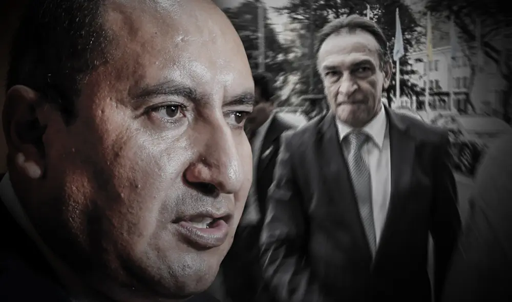 Héctor Becerril tuvo severos calificativos contra la ministra de la Mujer, Gloria Montenegro. Composición: La República. Héctor Becerril tuvo severos calificativos contra la ministra de la Mujer, Gloria Montenegro. Composición: La República.