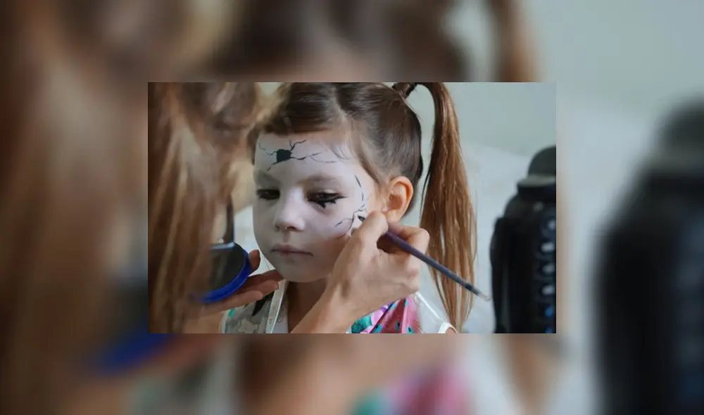 El maquillaje y los disffraces son los preferidos de los niños en esta fecha de octubre. Foto: Pinterest El maquillaje y los disffraces son los preferidos de los niños en esta fecha de octubre. Foto: Pinterest