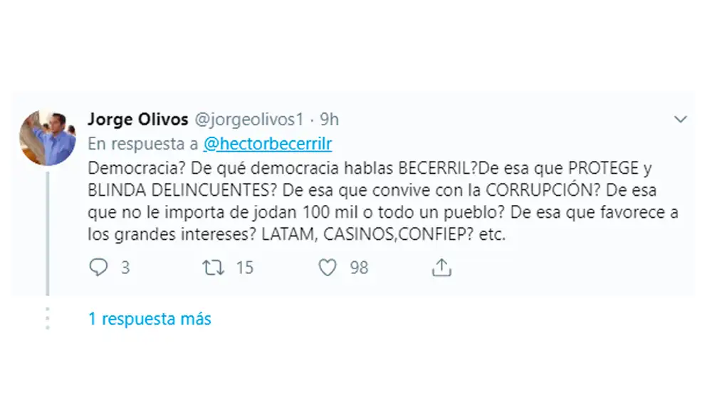Héctor Becerril convoca a “una marcha por la democracia” y es blanco de burlas