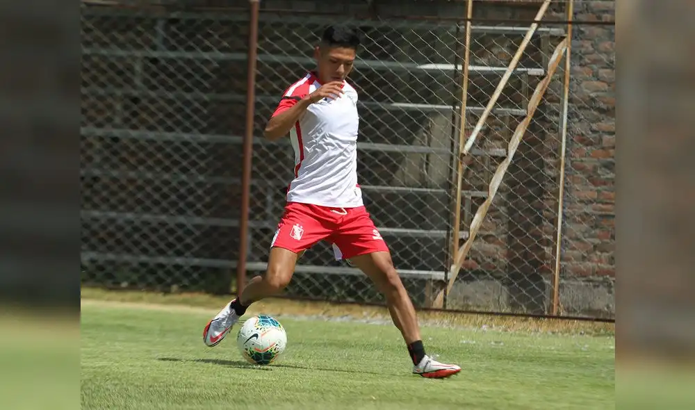 Jefferson Cáceres es uno de los juveniles que tiene FBC Melgar Foto: Club Melgar