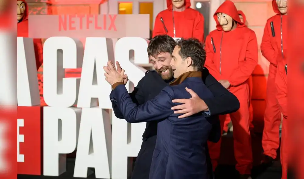 La Casa De Papel Part 3 premiere on Wednesday, July 17 in Bogota, Colombia.