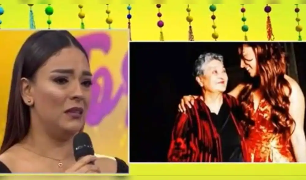Cielo Torres llora al recordar que su madre cayó a un abismo Cielo Torres llora al recordar que su madre cayó a un abismo