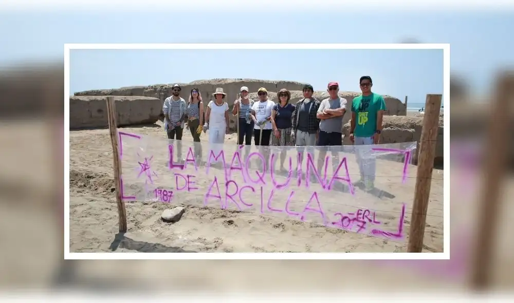 Ciudadanos inician campaña de limpieza en "La Máquina de Arcilla"